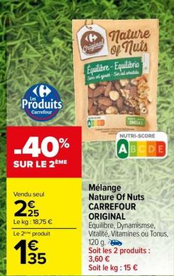 Carrefour - Mélange Nature Of Nuts Original offre à 2,25€ sur Carrefour Market