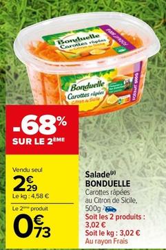 Bonduelle - Salade offre à 2,29€ sur Carrefour Market