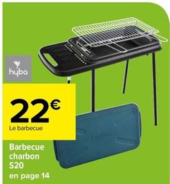 Hyba - Barbecue Charbon S20 offre à 22€ sur Carrefour Market