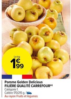 Carrefour - Pomme Golden Delicious Filière Qualité offre à 1,99€ sur Carrefour Market