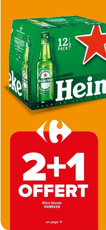 Heineken - Bière Blonde offre sur Carrefour Market