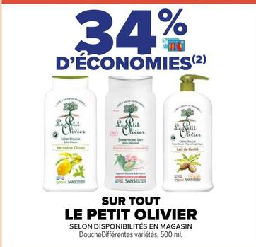 Le Petit Olivier - Sur Tout offre sur Carrefour Market