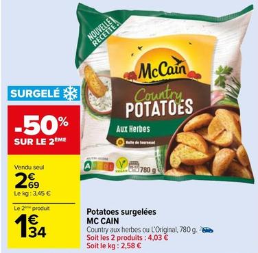 Mccain - Potatoes Surgelées offre à 2,69€ sur Carrefour Market