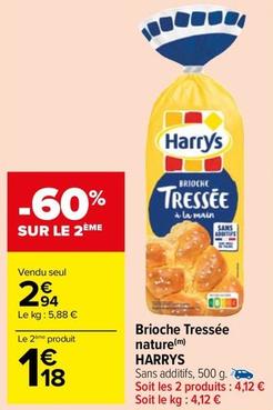 Harry'S - Brioche Tressée Nature offre à 2,94€ sur Carrefour Market