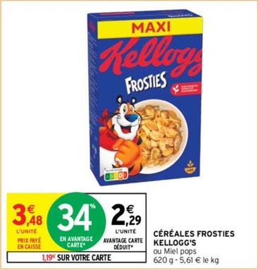 Kellogg'S - Céréales Frosties offre à 2,29€ sur Intermarché Contact