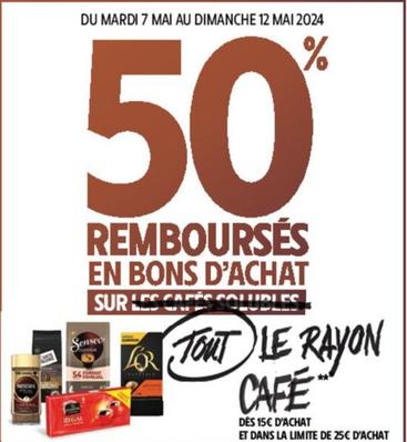 Tout Le Rayon Café offre sur Intermarché Contact