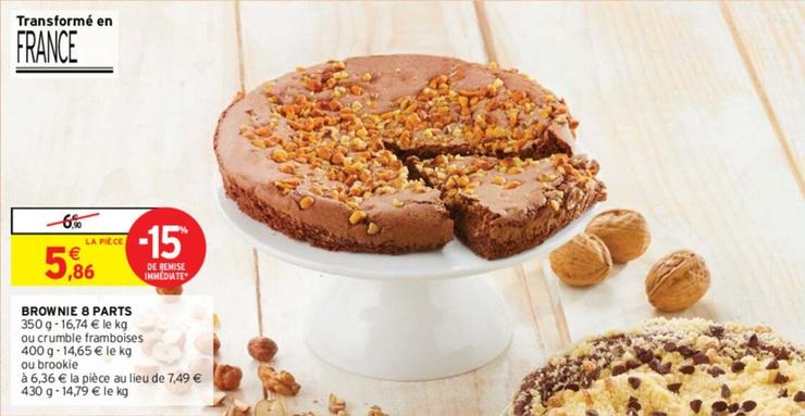Brownie 8 Parts  offre à 5,86€ sur Intermarché Contact