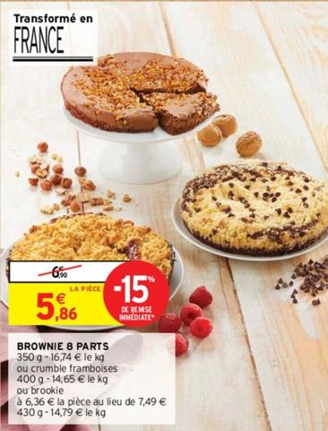 Brownie offre à 5,86€ sur Intermarché Contact