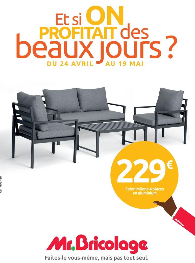  offre à 229€ sur Mr Bricolage