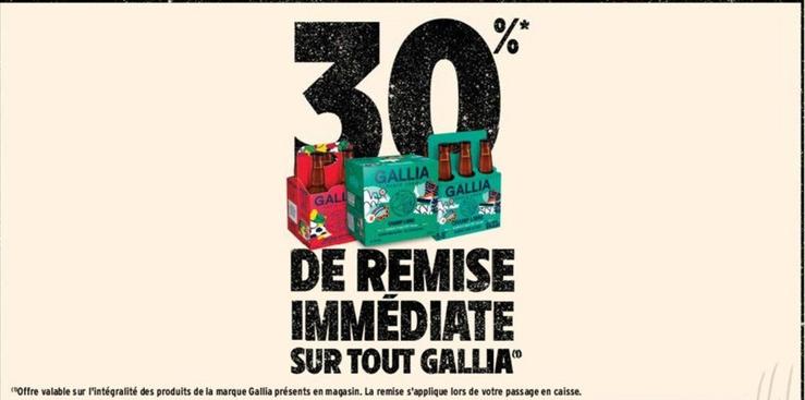 Gallia - Sur Tout offre sur Intermarché Hyper