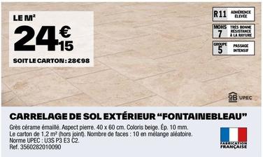 Carrelage sol offre sur Brico Dépôt