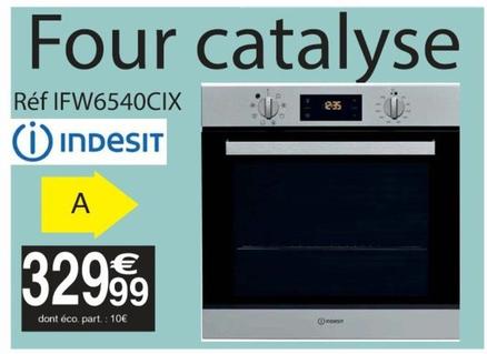 Indesit - Four Catalyse Réf IFW6540CIX offre à 329,99€ sur Cora