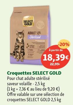 Select Gold - Croquettes  offre à 18,39€ sur Maxi Zoo