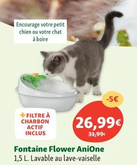 Anione - Fontaine Flower  offre à 26,99€ sur Maxi Zoo