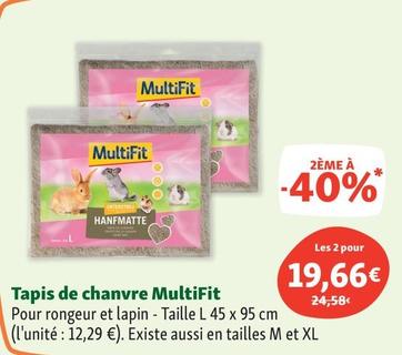 Multifit - Tapis De Chanvre  offre à 12,29€ sur Maxi Zoo