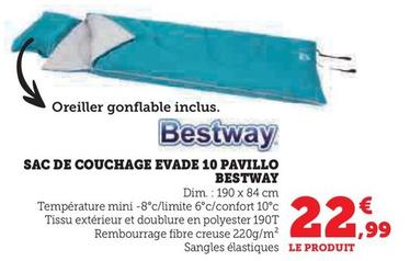 Bestway - Sac De Couchage Evade 10 Pavillo offre à 22,99€ sur Hyper U