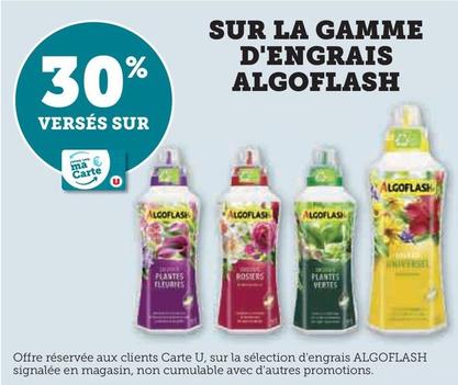 Algoflash - Sur La Gamme D'Engrais  offre sur Hyper U