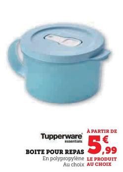 Tupperware - Boîte Pour Repas  offre à 5,99€ sur Super U