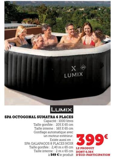 Lumix - Spa Octogonal Sumatra 6 Places offre à 399€ sur Super U