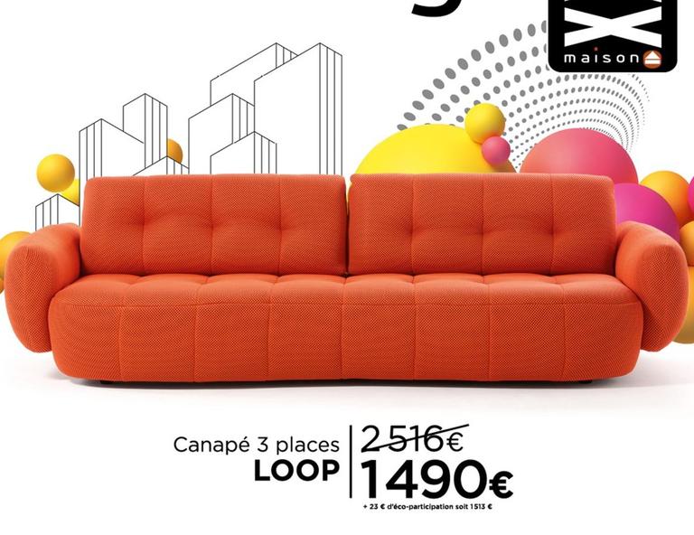  offre à 1490€ sur XXL Maison