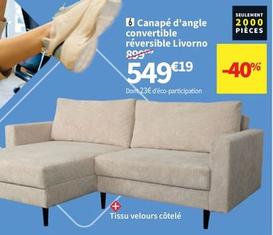 Canapé offre à 549,19€ sur Conforama