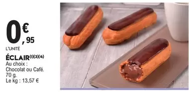 Éclair offre à 0,95€ sur E.Leclerc