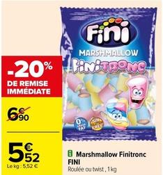 Fini - Marshmallow Finitronc  offre à 5,52€ sur Carrefour Contact