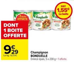 Bonduelle - Champignon offre à 9,29€ sur Carrefour Contact