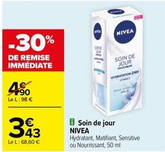 Nivea - Soin De Jour offre à 3,43€ sur Carrefour Contact