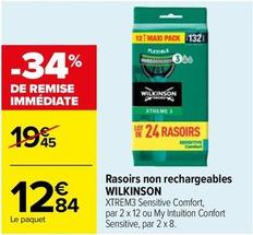 Rasoir offre à 12,84€ sur Carrefour Contact