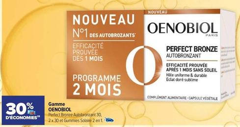 Oenobiol - Gamme  offre sur Carrefour Contact