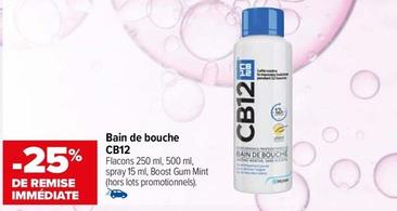 CB12 - Bain De Bouche  offre sur Carrefour Contact