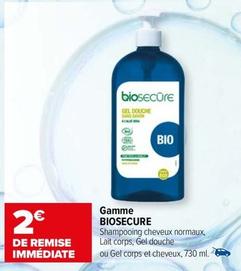 Biosecure - Gamme  offre sur Carrefour Contact