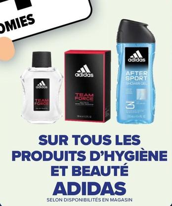 Adidas - Sur Tous Les Produits D'hygiène Et Beauté offre sur Carrefour Contact