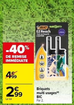 Bic - Briquets Multi Usages offre à 2,99€ sur Carrefour Contact