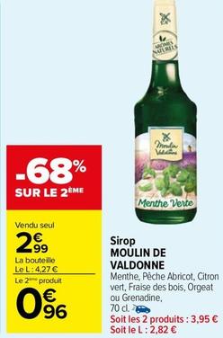 Moulin De Valdonne - Sirop  offre à 2,99€ sur Carrefour Contact