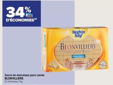 Béghin Say - Sucre En Morceaux Pure Canne Blonvilliers offre sur Carrefour Contact