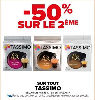 Tassimo - Sur Tout offre sur Carrefour Drive