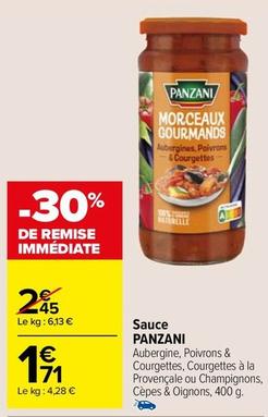 Panzani - Sauce offre à 1,71€ sur Carrefour Drive