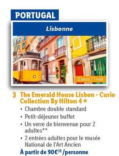 The Emerald House Lisbon-Curio Collection By Hilton 4 offre à 90€ sur Lidl
