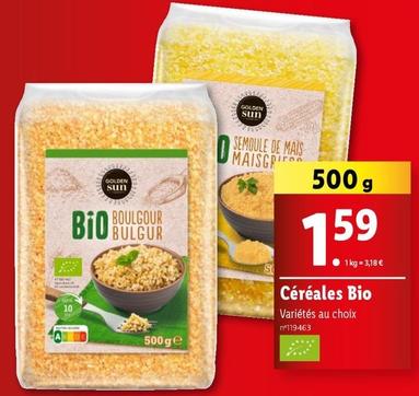 Golden Sun - Céréales Bio offre à 1,59€ sur Lidl
