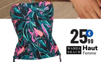Wamea Beach - Haut offre à 25,99€ sur La Halle