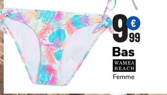 Wamea Beach - Bas  offre à 9,99€ sur La Halle