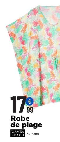 Wamea Beach - Robe De Plage  offre à 17,99€ sur La Halle