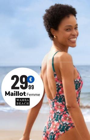 Wamea Beach - Maillot Femme offre à 29,99€ sur La Halle