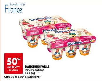 Danone - Danonino Paille offre sur Auchan Hypermarché