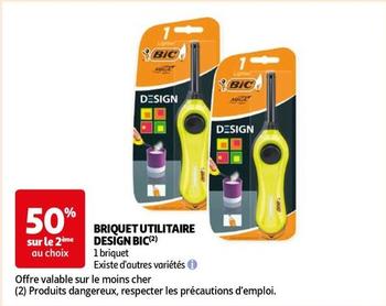 Bic - Briquet Utilitaire Design offre sur Auchan Hypermarché