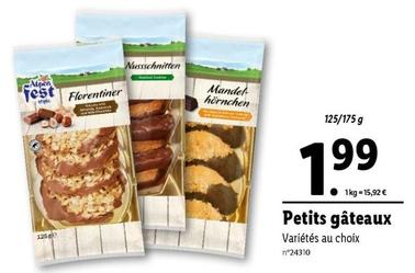 Alpen Fest - Petits Gâteaux offre à 1,99€ sur Lidl