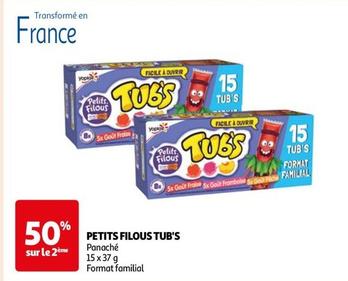 Petits Filous Tub's offre sur Auchan Supermarché