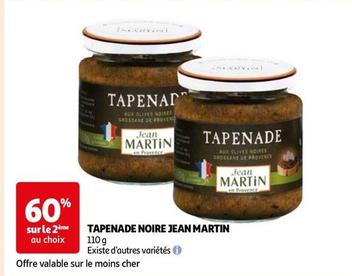 Tapenade Noire Jean Martin offre sur Auchan Supermarché